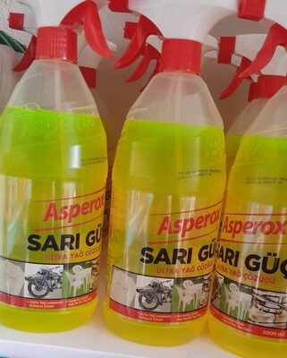 asperox sarı güç  yağ çözücü